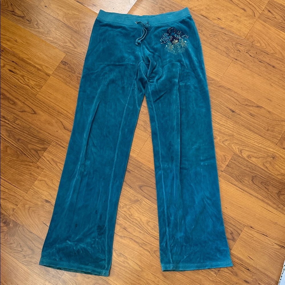 Juicy Couture Velvet Track Pants